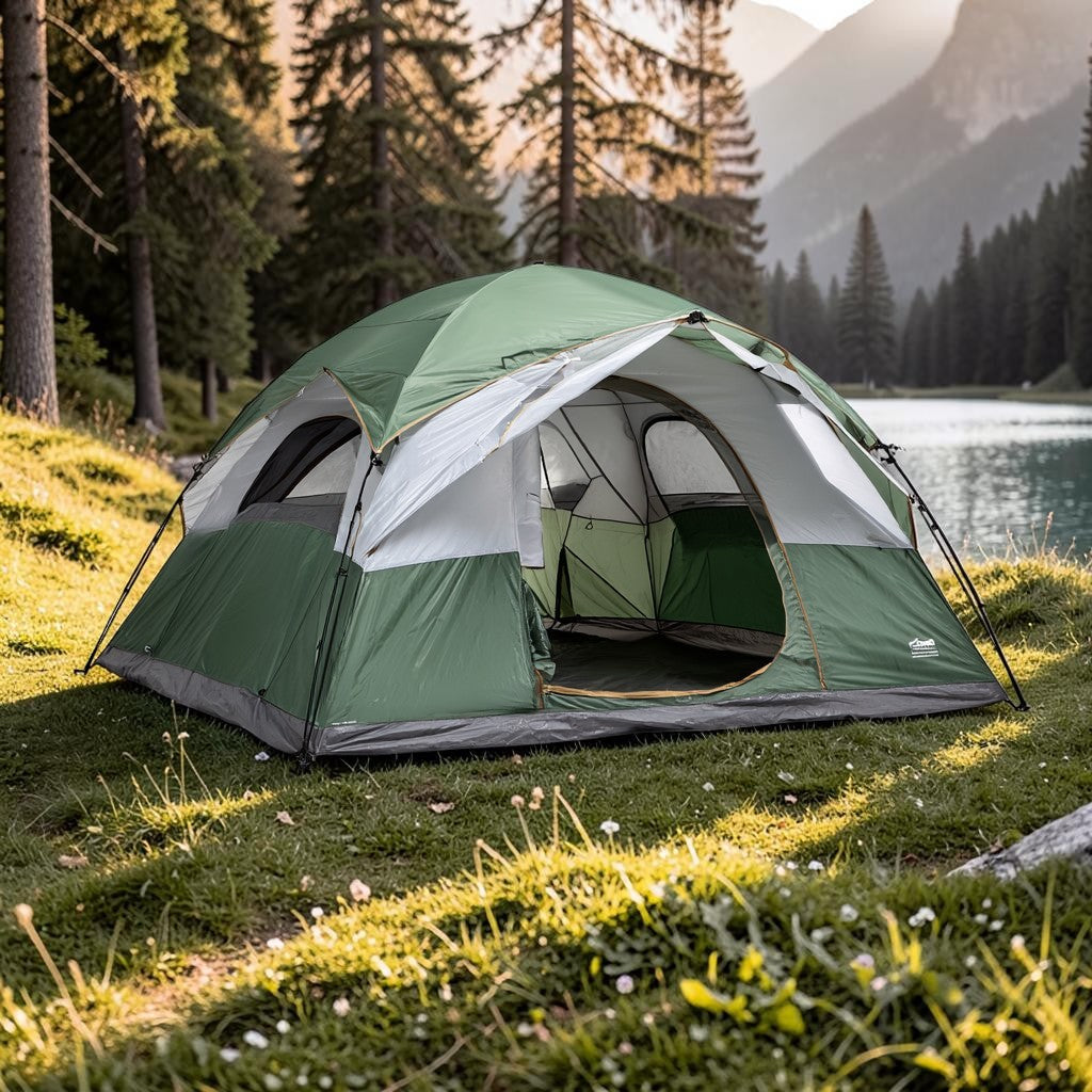Jalmvo 6-Person Automatic Instant Setup Cabin Tent